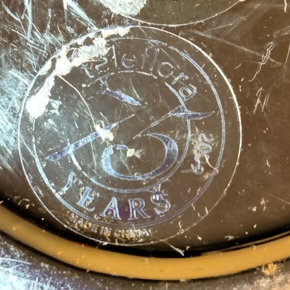 Gold Ornament Shape Vase Planter Pot Textured Ceramic - Picture 7 of 7